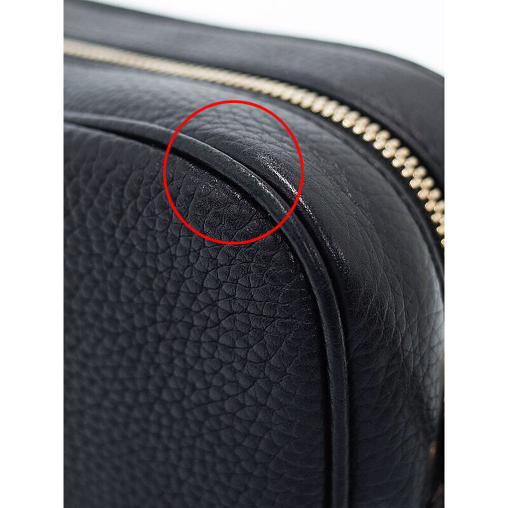 Gucci Leather SOHO Disco Fringe Bag Shoulder - Picture 9 of 9